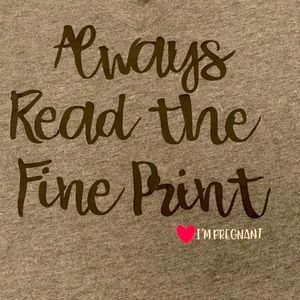 T-shirt ‘I’m pregnant’